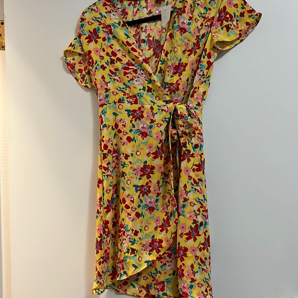 NWT j Crew wrap dress size 00